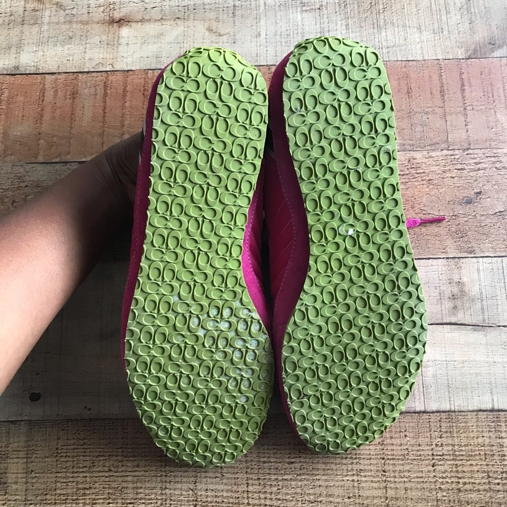 COACH Nikki Sneaker Pink 8.5 - Picture 6 of 8